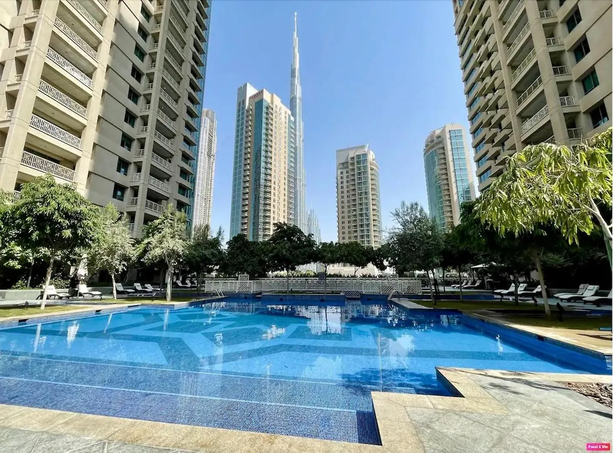 King 1Br Apartment With Burj Khalifa & Fountain View Dubaj 0*,  Spojené arabské emiráty
