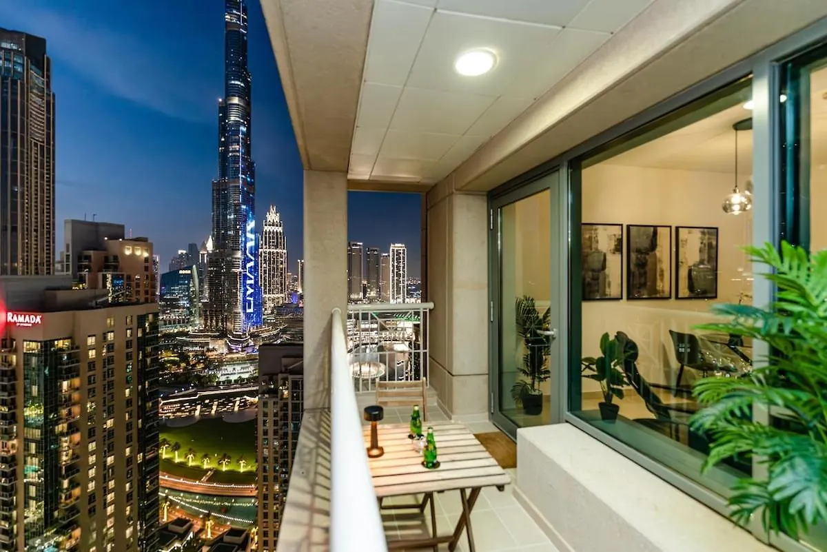 King 1Br Apartment With Burj Khalifa & Fountain View Dubai 0*,  United Arab Emirates