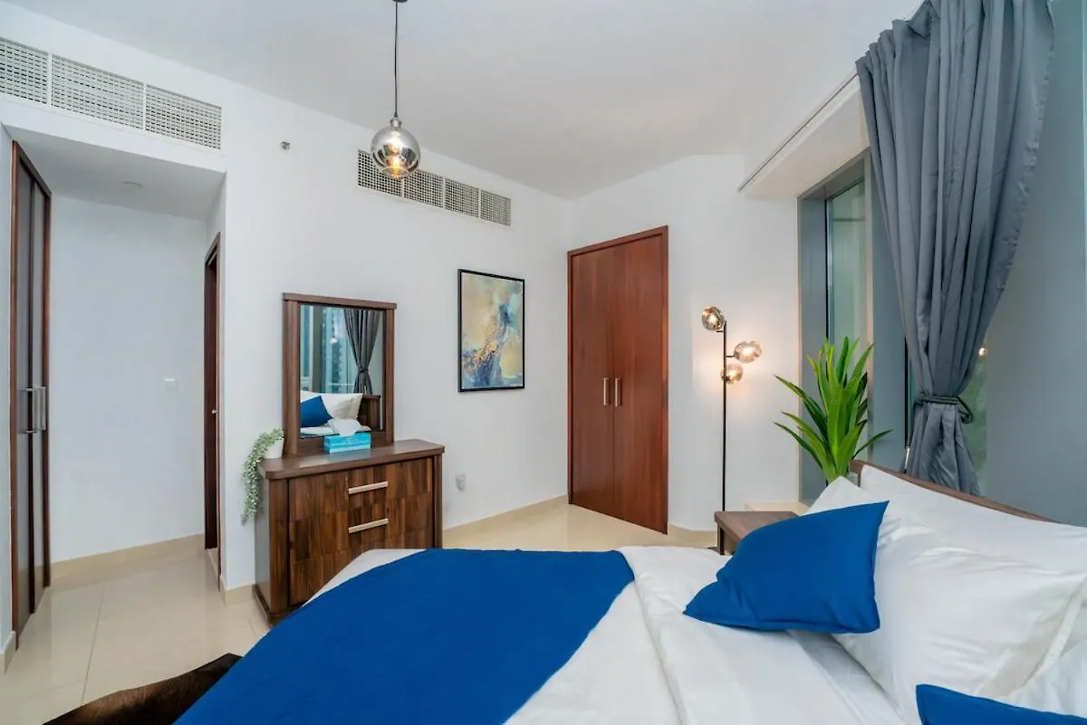 King 1Br Apartment With Burj Khalifa & Fountain View Dubaj 0*,